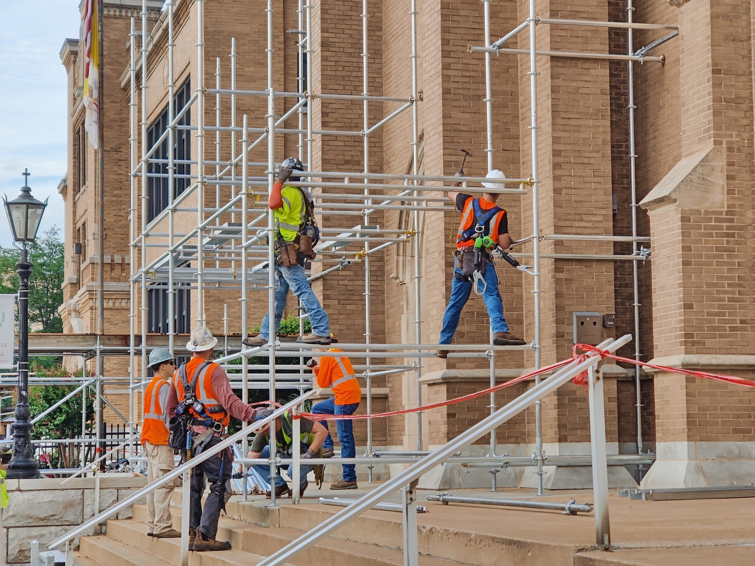 Construction Update: Scaffolding is growing
