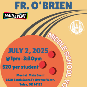 Bowling with Fr. O'Brien