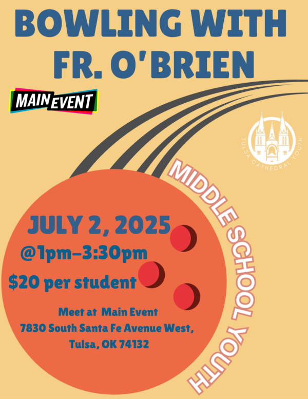 Bowling with Fr. O'Brien