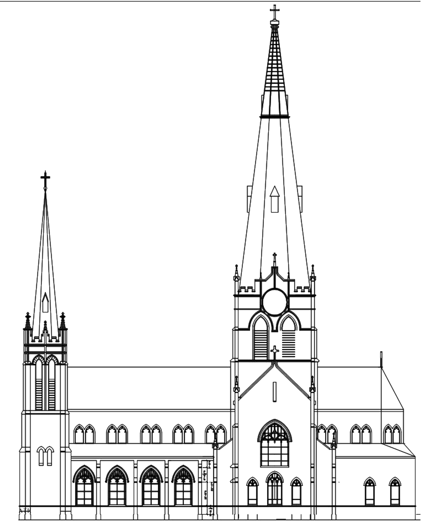 The Anatomy of a Cathedral Spire