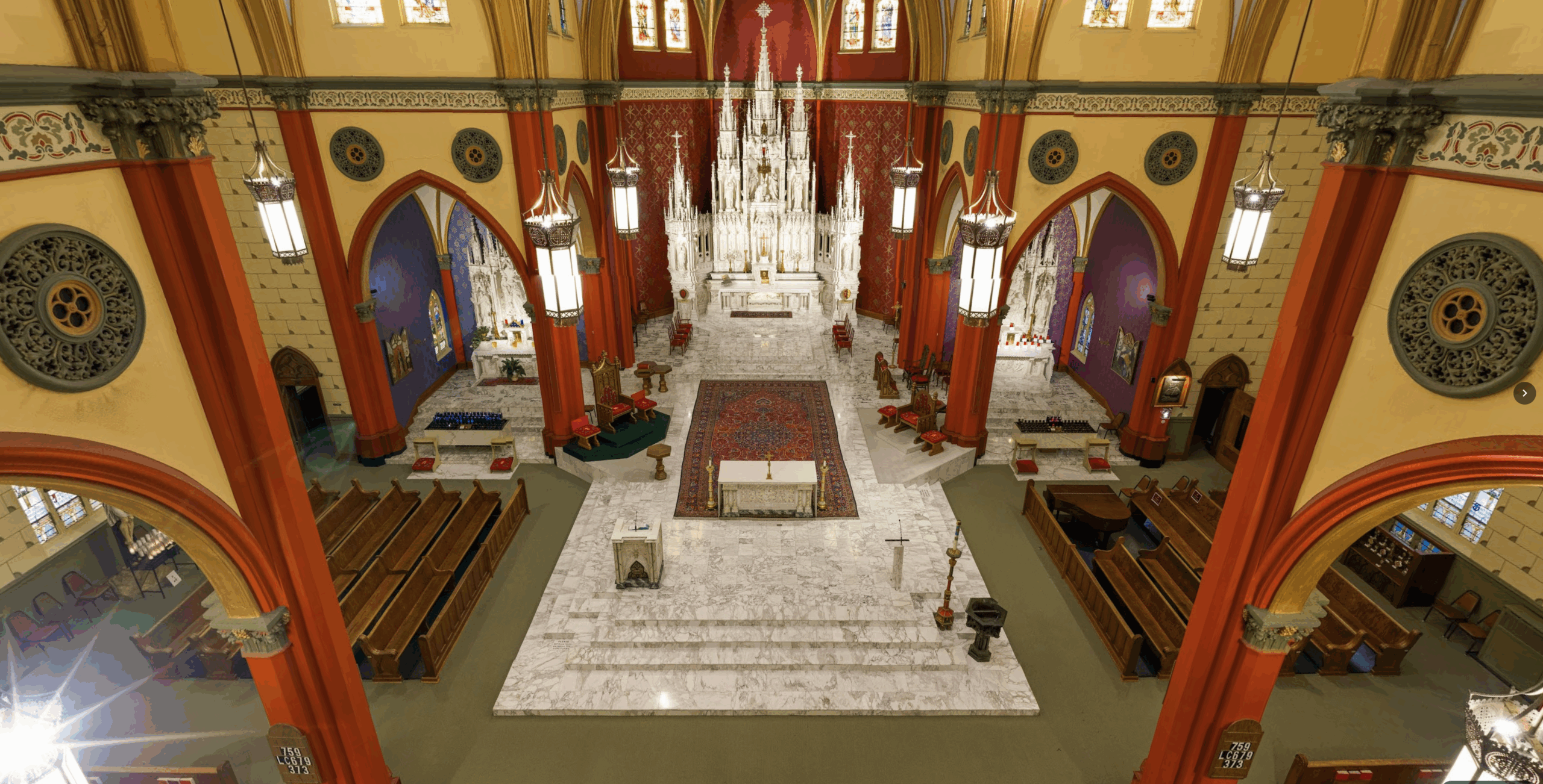 Cathedral Interior by Damon’s Droneography