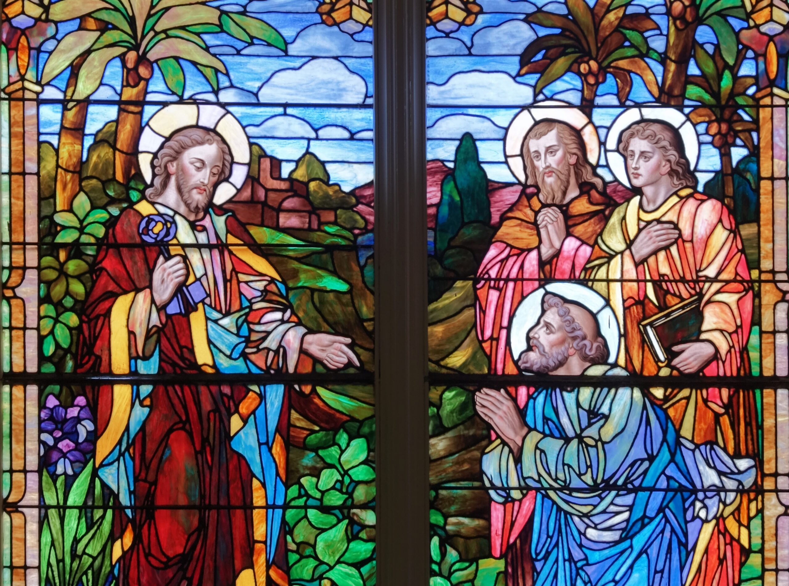 The Franz Mayer Windows: Holy Family’s stained glass