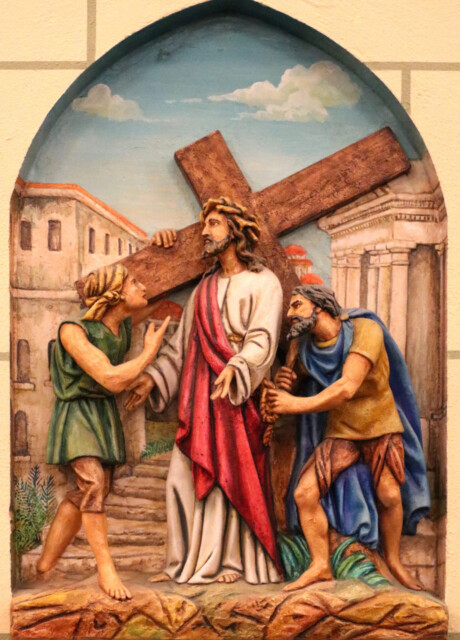 The Second Station: Jesus Takes Up the Cross