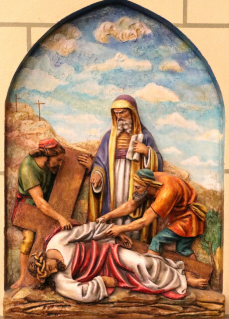The Ninth Station: Jesus Falls the Third Time