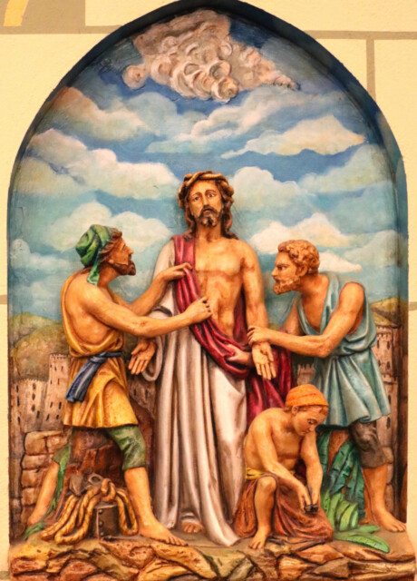 The Tenth Station: Jesus is Stripped of His Garments
