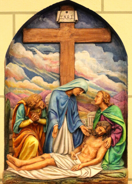 The Thirteenth Station: Jesus is Taken Down from the Cross