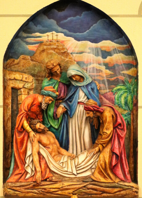 The Fourteenth Station: Jesus is Laid in the Tomb